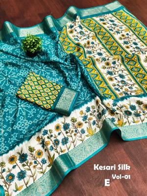 Vastrangan flowe designed print saree wholesale online clothing
